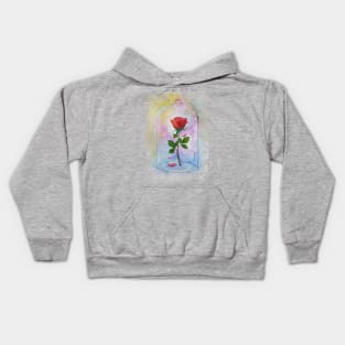 Til the Last Petal Falls Kids Hoodie